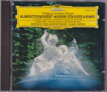 CD Wolfgang Amadeus Mozart: Klarinettenkonzert (Clarinet Concerto) - Konzert Für Flöte & Harfe (Concerto for Flute & Harp) 422632