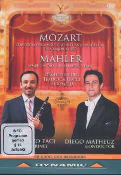 DVD Wolfgang Amadeus Mozart: Klarinettenkonzert Kv 622 231712