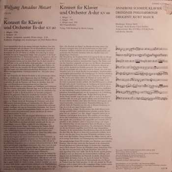 LP Wolfgang Amadeus Mozart: Klavierkonzert Es-dur Kv 482, Klavierkonzert A-dur Kv 488 53109