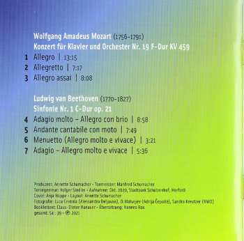 SACD Wolfgang Amadeus Mozart: Klavierkonzert F-Dur Kv 459 / Sinfonie Nr. 1 C-Dur Op. 21 428803