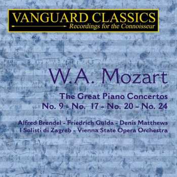 Wolfgang Amadeus Mozart: Klavierkonzerte Nr.9,17,20,24