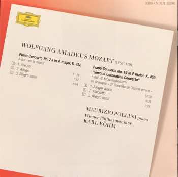 CD Wolfgang Amadeus Mozart: Piano Concertos Nos. 19 & 23 45494
