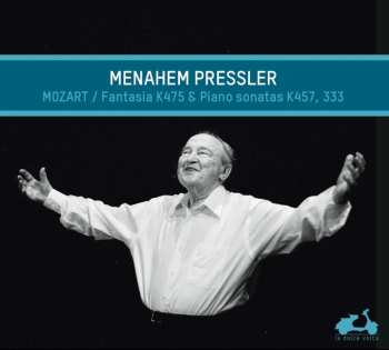 CD Menahem Pressler: Fantasia K475 & Piano Sonatas K457, 333 444546