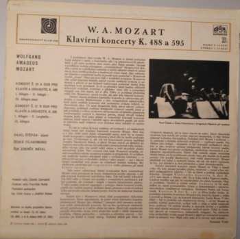 LP Wolfgang Amadeus Mozart: Klavirny Koncerty A-dur K. 488 / B-dur K. 595 276251