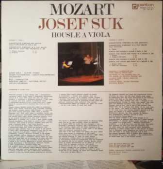 LP Wolfgang Amadeus Mozart: Koncertantni Symfonie Pro Housle, Violu A Orchestr Es Dur K.364 / Sonata E Mol K.304, Sonata A Dur K.305 Pro Housle A Klavir 53102