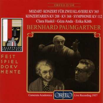 Album Wolfgang Amadeus Mozart: Konzert Für 2 Klaviere & Orchester Kv 365