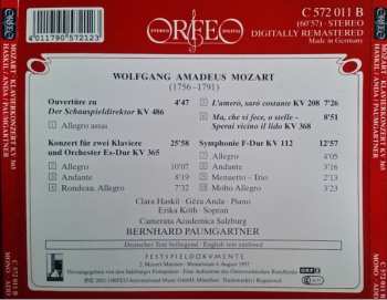 CD Wolfgang Amadeus Mozart: Konzert Für Zwei Klaviere KV 365 · Konzertarien KV 208 · KV 368 · Symphonie KV 112 425950
