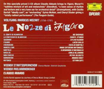 3CD Wolfgang Amadeus Mozart: Le Nozze Di Figaro 45484