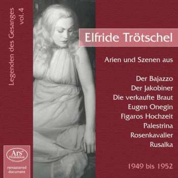 Album Wolfgang Amadeus Mozart: Legenden Des Gesanges Vol.4 - Elfride Trötschel