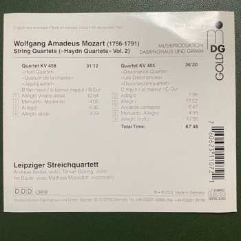 CD Wolfgang Amadeus Mozart: String Quartets KV 458 & KV 465 431414