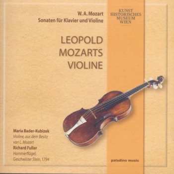 Album Wolfgang Amadeus Mozart: Leopold Mozarts Violine