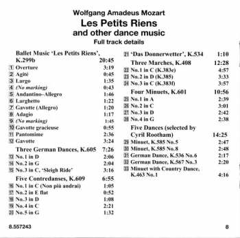 CD Wolfgang Amadeus Mozart: Les Petits Riens (German Dances • Marches • Minuets) 344778