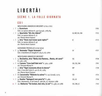 2CD Wolfgang Amadeus Mozart: Libertà! (Mozart Et L'Opera) 93110