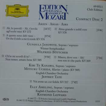 2CD/Box Set Wolfgang Amadeus Mozart: Lieder - Kanons - Arien - Songs - Canons - Arias - Chants - Canons- Airs 421146