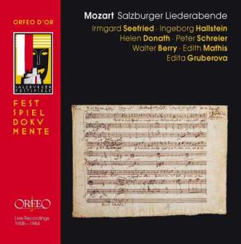 Album Wolfgang Amadeus Mozart: Lieder