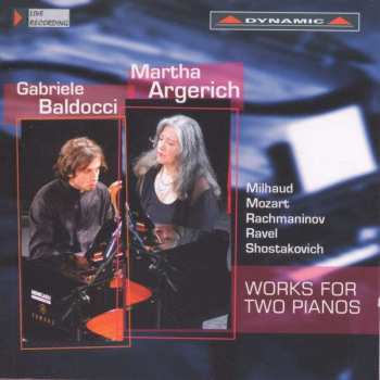 Album Wolfgang Amadeus Mozart: Martha Argerich & Gabriele Baldocci