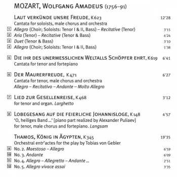 SACD Wolfgang Amadeus Mozart: Masonic Works 394927