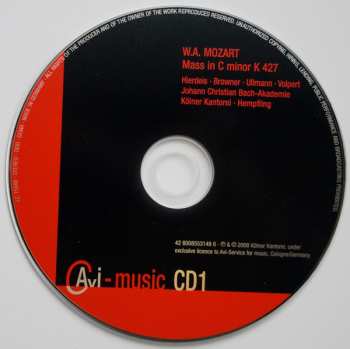 2CD Wolfgang Amadeus Mozart: Mass In C Minor • Requiem 497273