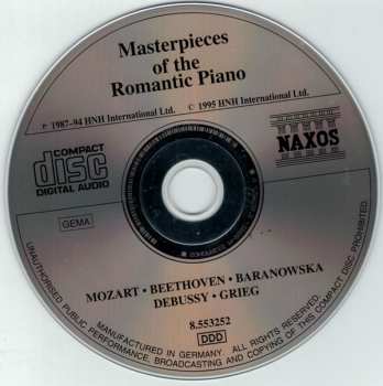 CD Wolfgang Amadeus Mozart: Masterpieces Of The Romantic Piano 357173