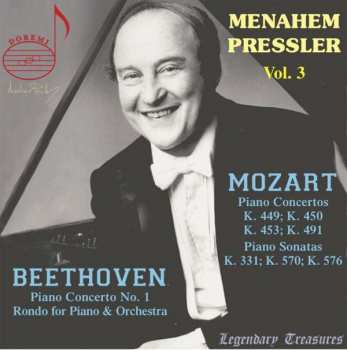 Album Wolfgang Amadeus Mozart: Menahem Pressler - Legendary Treasures