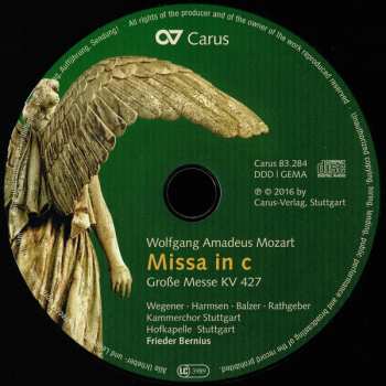 CD Wolfgang Amadeus Mozart: Missa In C (Große Messe KV 427) 303108