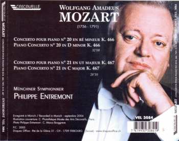 CD Wolfgang Amadeus Mozart: Mozart Concertos Pour Piano № 20 K. 466 & № 21 K. 467 475192