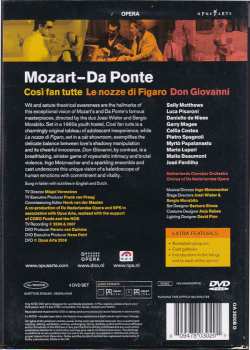 4DVD Wolfgang Amadeus Mozart: Mozart-Daponte, Cosí Fan Tutte, Le Nozze di Figaro, Don Giovanni 440580