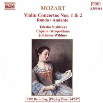 Album Wolfgang Amadeus Mozart: Mozart : Violin Concertos Nos. 1 & 2 - Rondo - Andante 