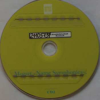 2CD Wolfgang Amadeus Mozart: Name Symphonies - Linz, Paris, Haffner, Prague, Jupiter 180871