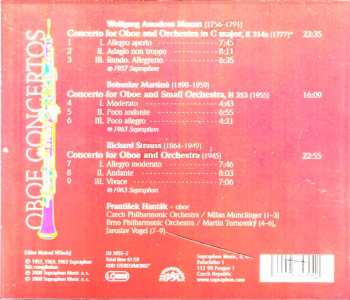 CD Wolfgang Amadeus Mozart: Oboe Concertos 422218