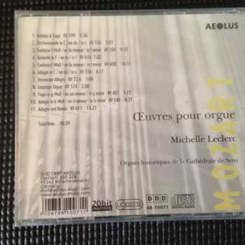 CD Wolfgang Amadeus Mozart: Oeuvres Pour Orgue  304746