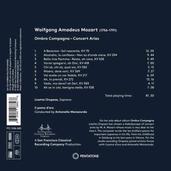 SACD Wolfgang Amadeus Mozart: Ombra Compagna 116552