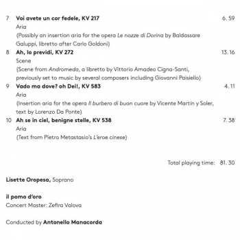 SACD Wolfgang Amadeus Mozart: Ombra Compagna 116552