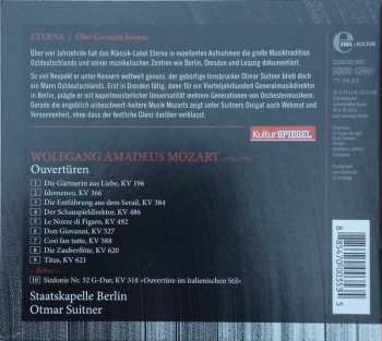 CD Wolfgang Amadeus Mozart: Ouvertüren DIGI 345113