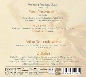 CD Wolfgang Amadeus Mozart: Piano Concerto KV 175 326935