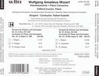 CD Wolfgang Amadeus Mozart: Piano Concertos A Major KV 488 & B♭ Major KV 595 111443