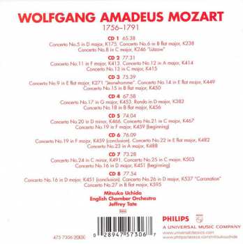 8CD/Box Set Wolfgang Amadeus Mozart: The Piano Concertos 45285