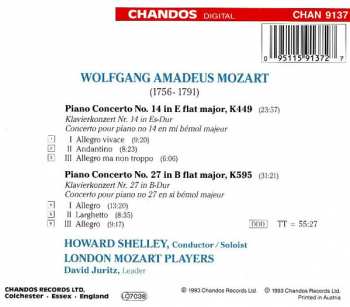 CD Wolfgang Amadeus Mozart: Piano Concertos No. 14 K449 / No. 27 K595 283007
