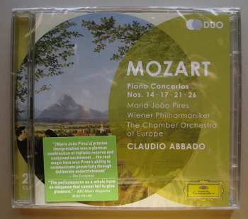 2CD Wolfgang Amadeus Mozart: Piano Concertos Nos. 14 • 17 • 21 • 26. 45685