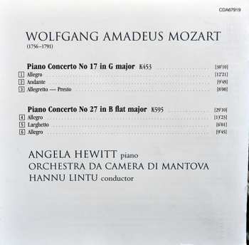 CD Wolfgang Amadeus Mozart: Piano Concertos Nos 17 & 27 286877