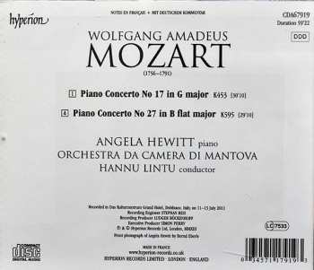 CD Wolfgang Amadeus Mozart: Piano Concertos Nos 17 & 27 286877