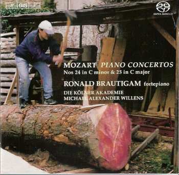 Album Wolfgang Amadeus Mozart: Piano Concertos Nos 24 In C Minor & 25 In C Major