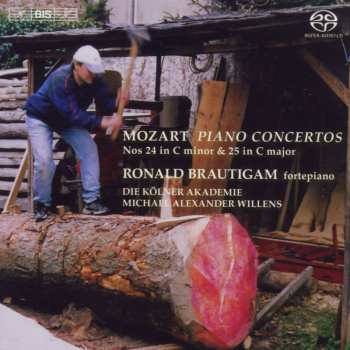 SACD Wolfgang Amadeus Mozart: Piano Concertos Nos 24 In C Minor & 25 In C Major 464548