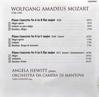 CD Wolfgang Amadeus Mozart: Piano Concertos Nos 6, 8, & 9 296106