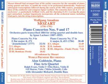 CD Wolfgang Amadeus Mozart: Piano Concertos Nos. 9 And 17 (Arr. Ignaz Lachner) 115935