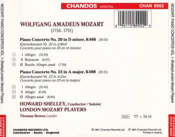 CD Wolfgang Amadeus Mozart: Piano Concertos Vol. 1 - No. 20 K466 - No. 23 K488 339736