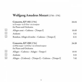 CD Wolfgang Amadeus Mozart: Piano Concertos, Vol. 3 337999