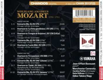 2CD Wolfgang Amadeus Mozart: Piano Concertos, Vol. 5 428664