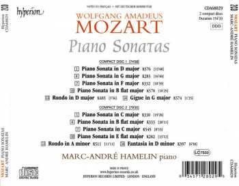 2CD Wolfgang Amadeus Mozart: Piano Sonatas 281511