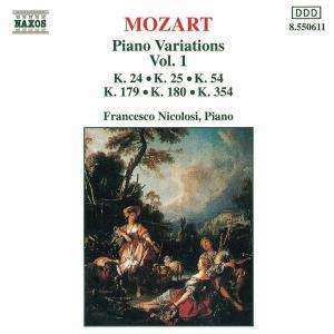 Wolfgang Amadeus Mozart: Piano Variations, Vol. 1